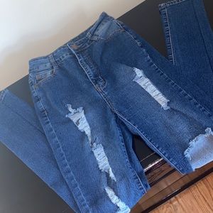 Fashion nova high rise jeans